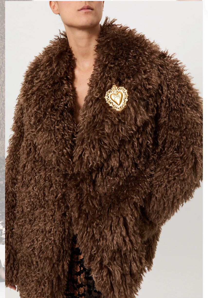 Eco-pelliccia marrone ?