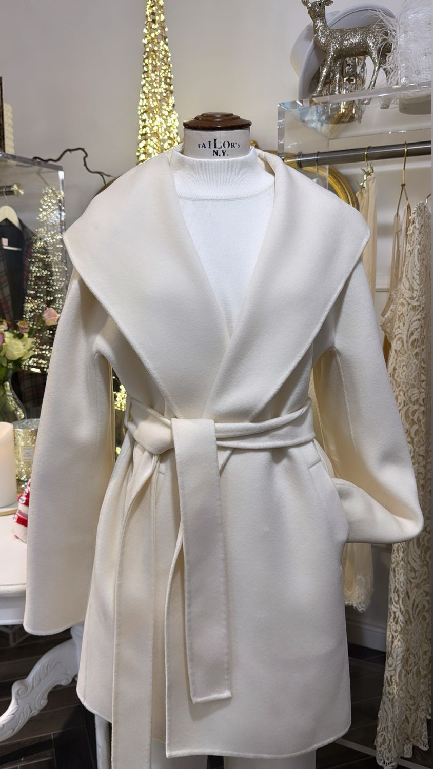 Cappotto con cappuccio