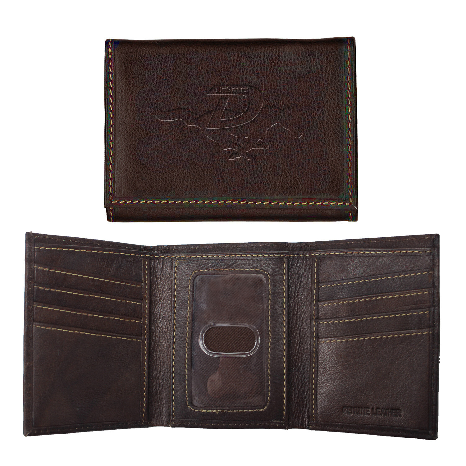 Trifold Wallet Coffee-741