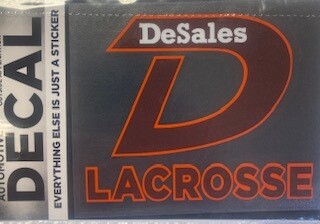"D" Lacrosse Decal-872