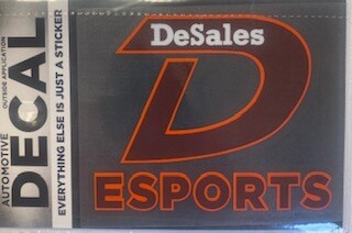 &quot;D&quot; Esports Decal-871