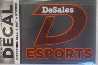 "D" Esports Decal-871