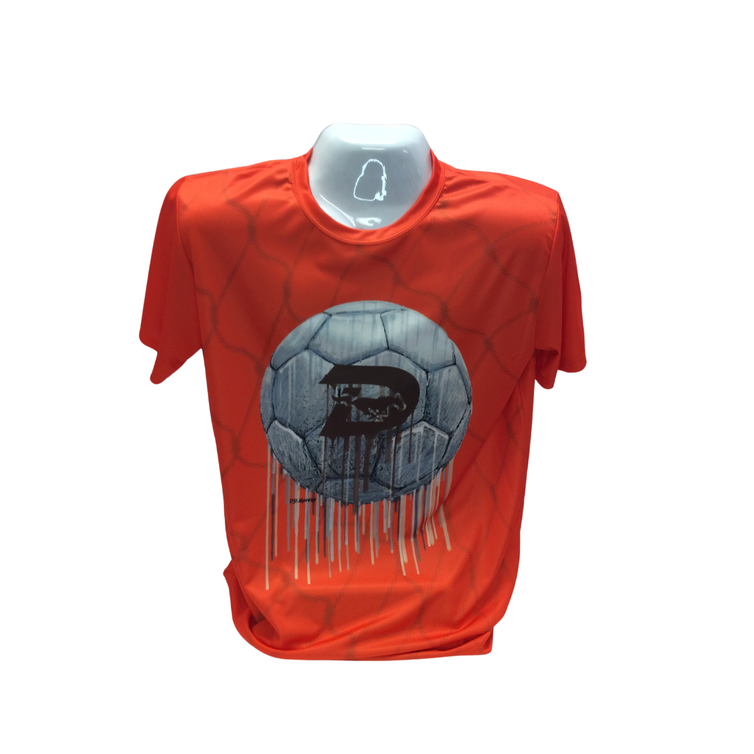 Youth Drip Soccer Tee-969, Size: Small