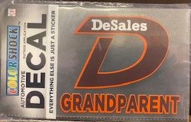 &quot;D&quot; Grandparent Decal-999