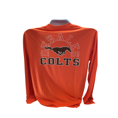 L/S 3 Location Orange Tee-1001