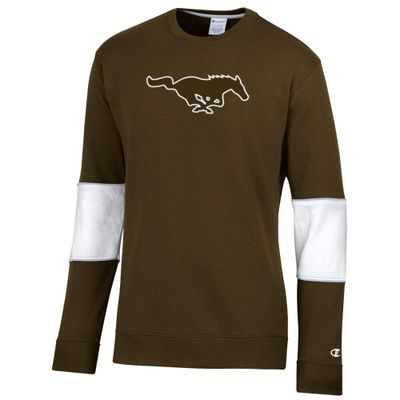 Colt Brown Wht Crew- 1010