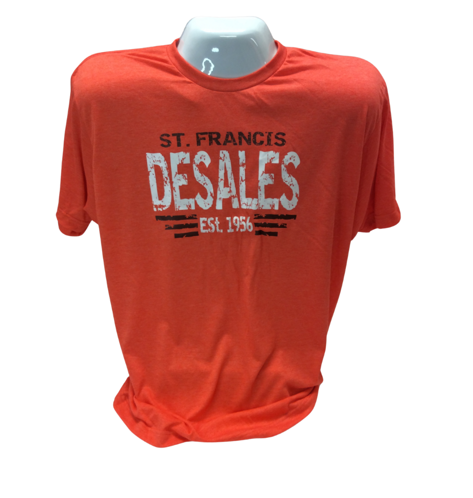DeSales Orange Vintage Tee-1031