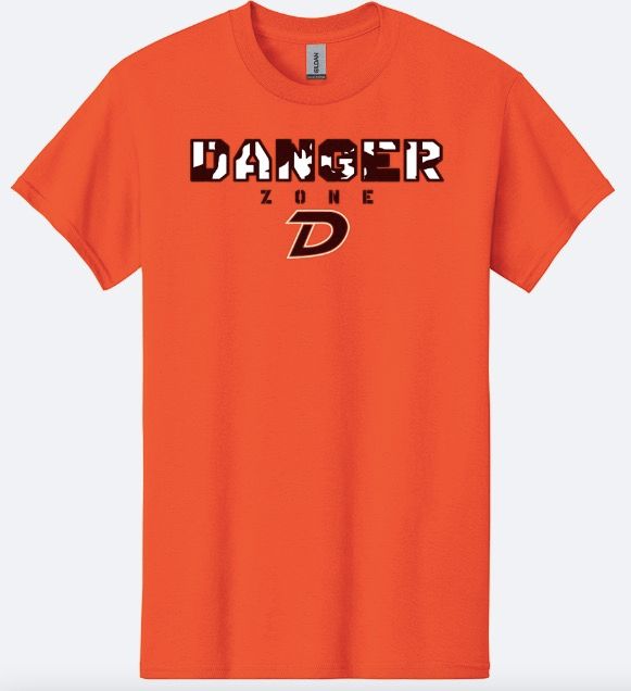 Danger Zone T-Shirt + completed Form