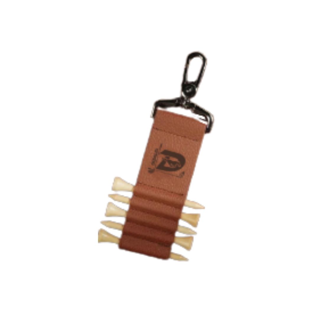 Leather Golf Tee Tag
