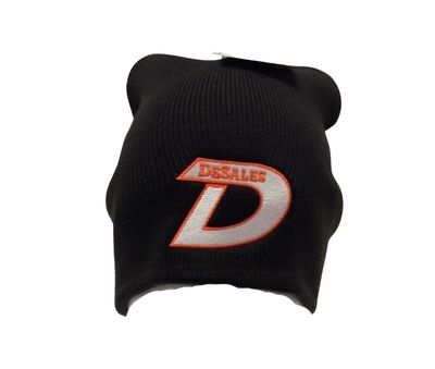 DeSales Brown Cuff Toboggan-1017