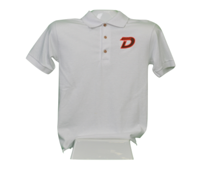 White Uniform Polo White Uniform Polo