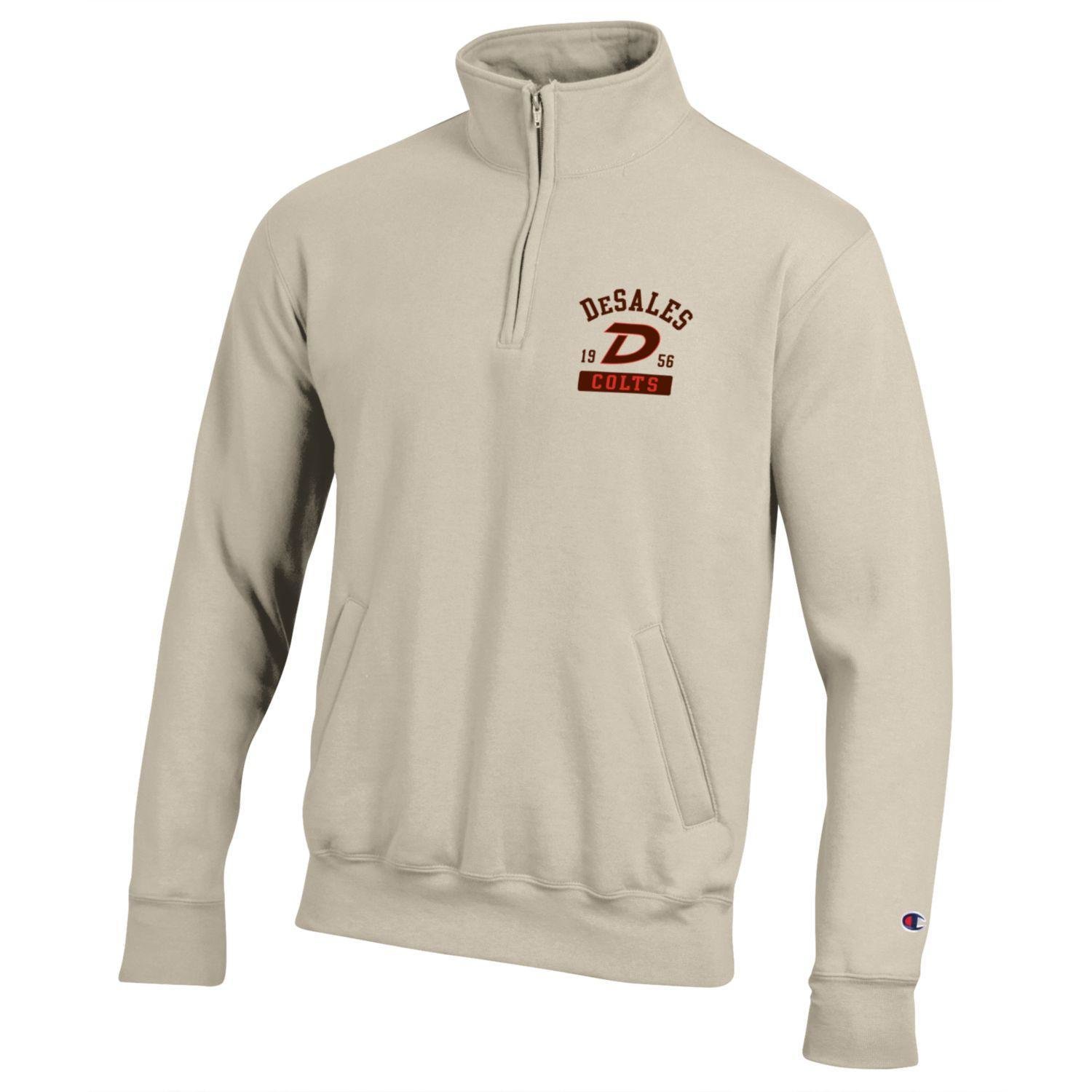 Champion Oatmeal 1/4 Zip-702 Champion Oatmeal 1/4 Zip-702