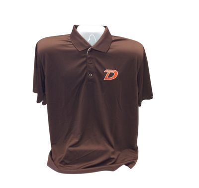 Vantage Brown Uniform Polo