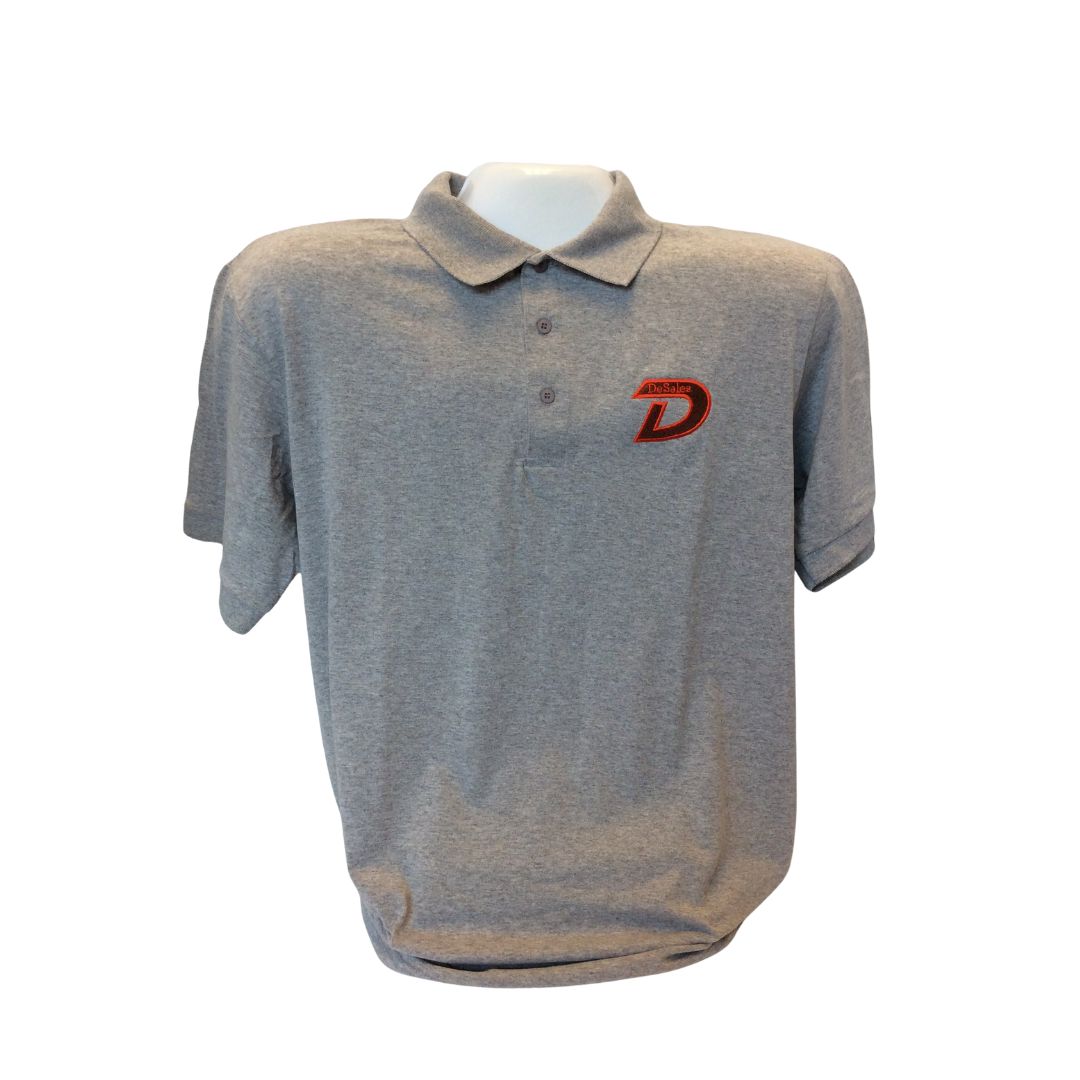 Dark Grey Cotton Uniform Polo Dark Grey Cotton Uniform Polo