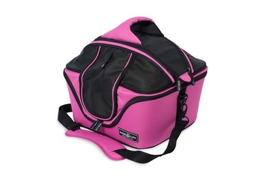 Tough-Shell Travel Pet Carrier Cerise