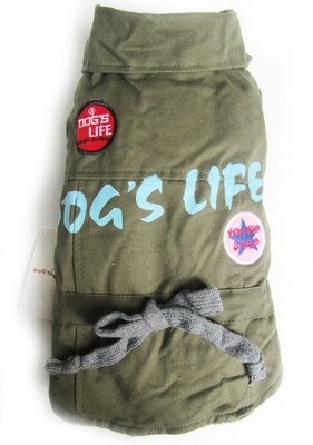 Dog&#39;s Life Army Jacket Olive Green