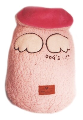 Dog&#39;s Life Wings Cape Pink