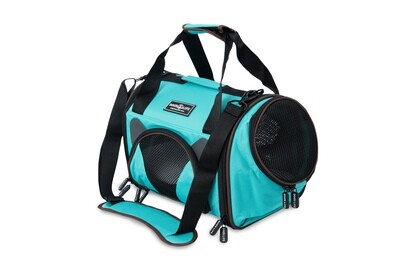 Teddy Park Pet Carrier Cyan