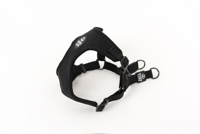 X Dog Neoprene Soft Harness Black