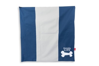 Squarebone Cushion COVER ONLY Blue