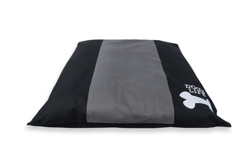 Dog's Life Squarebone Dog Cushion Black