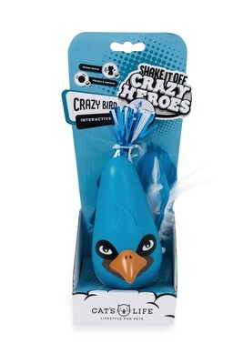 Shake It Off Crazy Bird Electronic Toy Blue