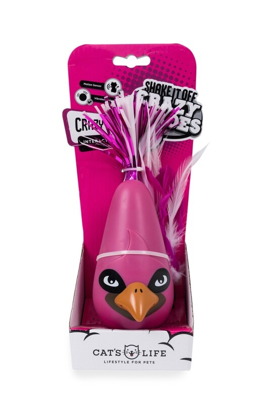 Shake It Off Crazy Bird Electronic Toy Pink