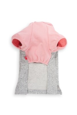 Snap Happy Dog Summer Tee Pink
