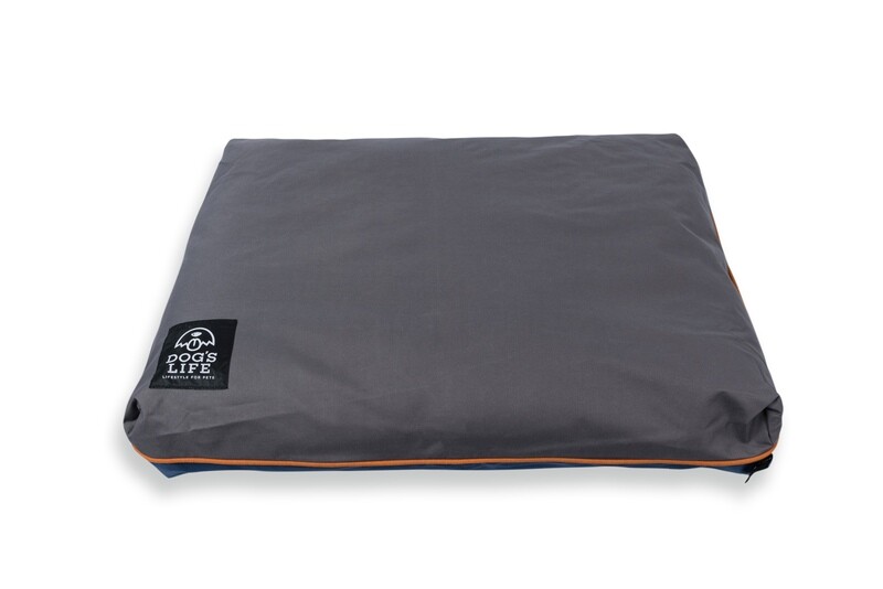 Dog's Life Box Pad Basic Grey and Blue Dog's Life Box Pad Basic Grey and Blue