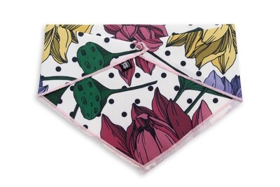 Botanical Lotus Bandana Pink