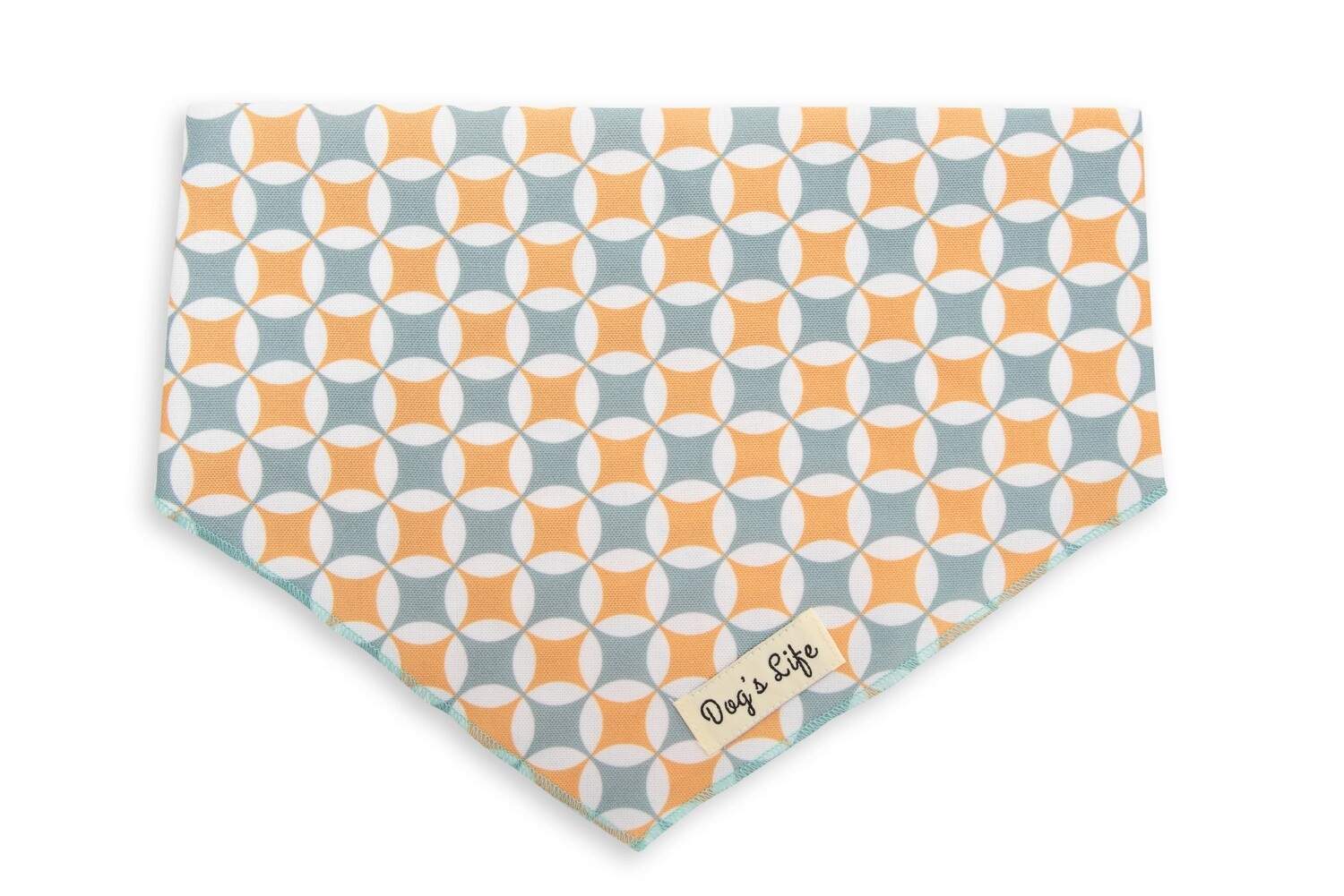 Retro Circles Bandana Blue
