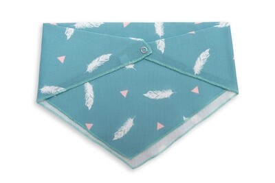 Feather Bandana Blue