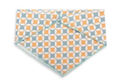 Retro Circles Bandana Blue