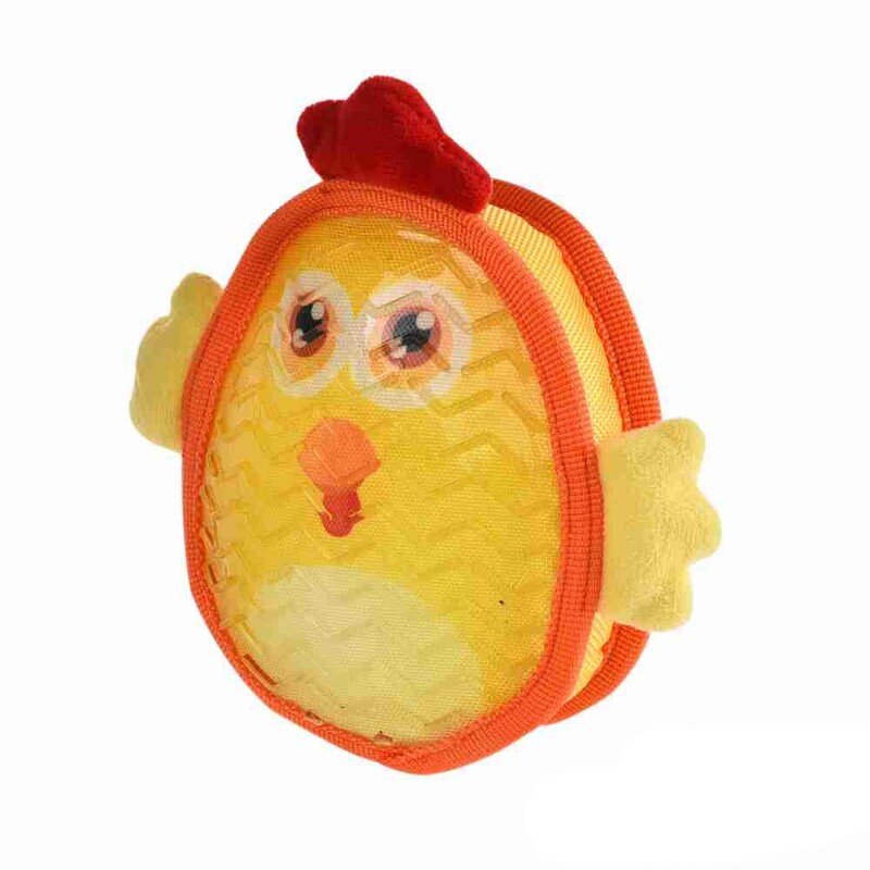 Chick TPR Plush Toy W/Squeaker 15cm