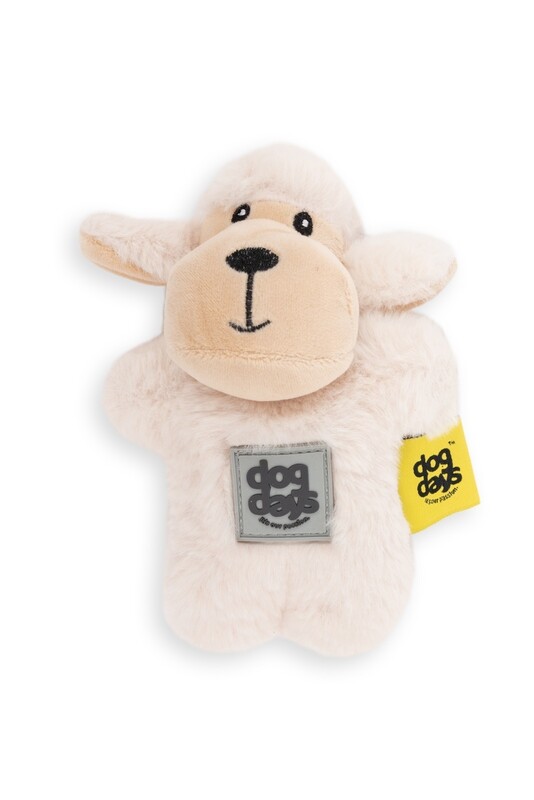 Sheep Plush Toy W/Squeaker 14cm