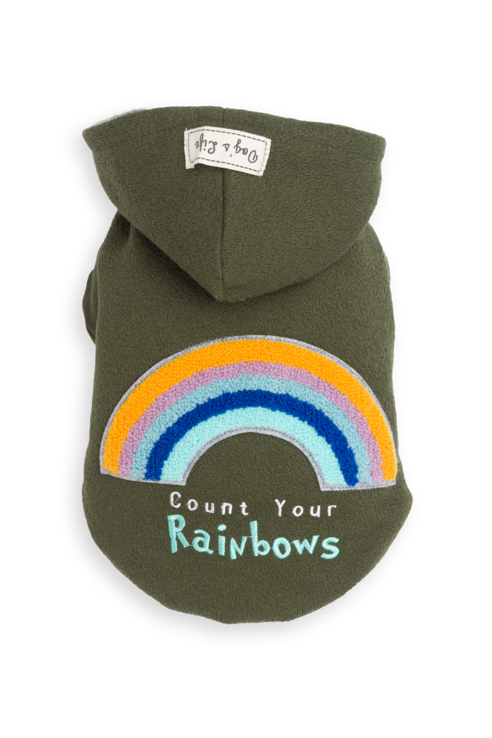 Count Your Rainbows Hoodie Green Count Your Rainbows Hoodie Green