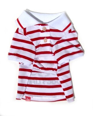 Dog's Life Gentleman's Polo Shirt Red