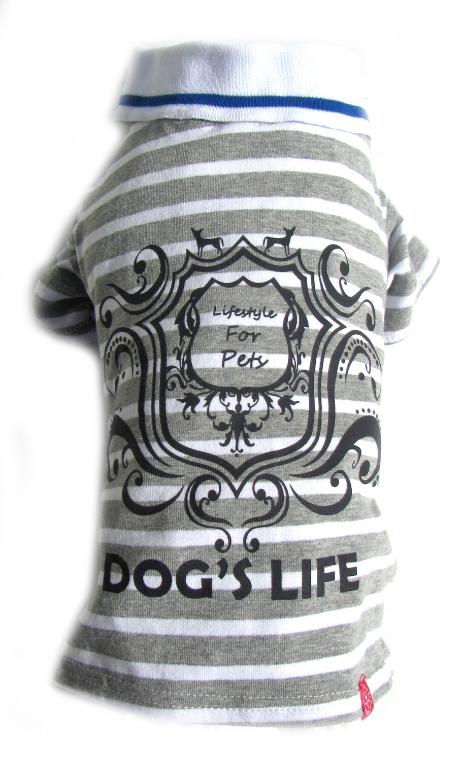 Dog&#39;s Life Gentleman&#39;s Polo Shirt Grey
