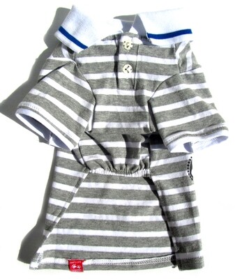 Dog's Life Gentleman's Polo Shirt Grey