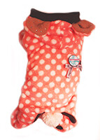 Polka Bear Pajamas Pink