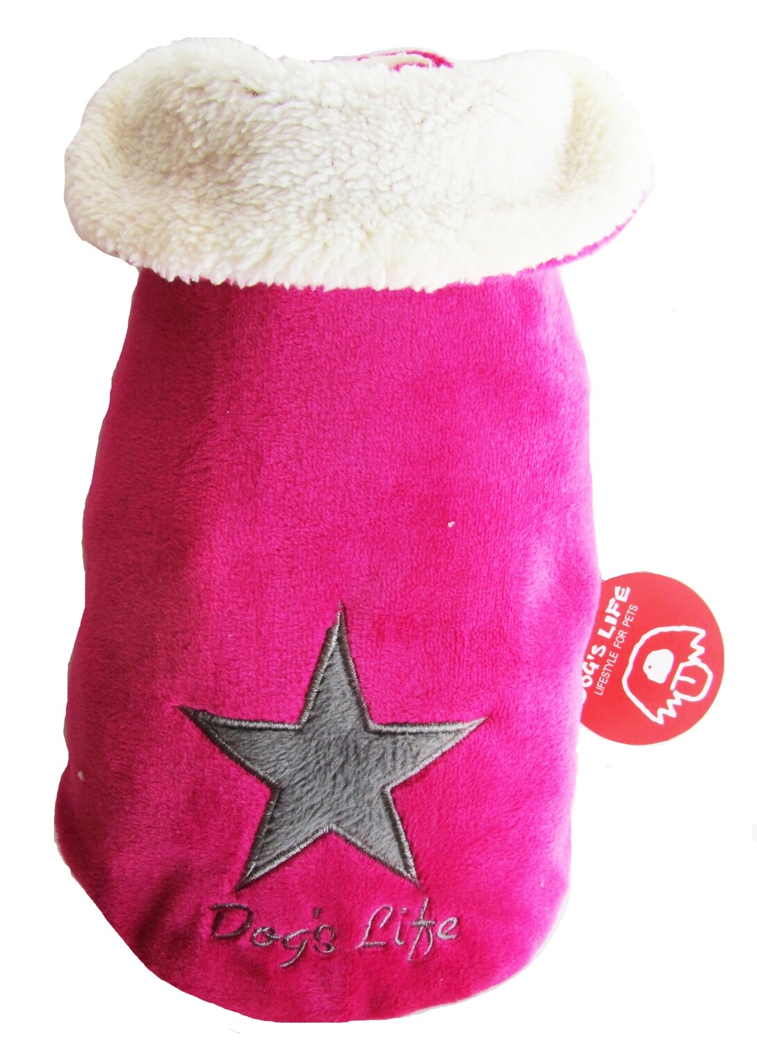 Dog&#39;s Life Star Cape Jacket Pink