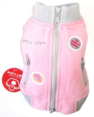New Winter Cool School Jersey Pink