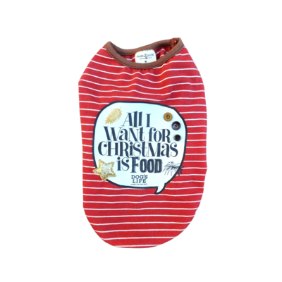 All I Want for Christmas Tee Red