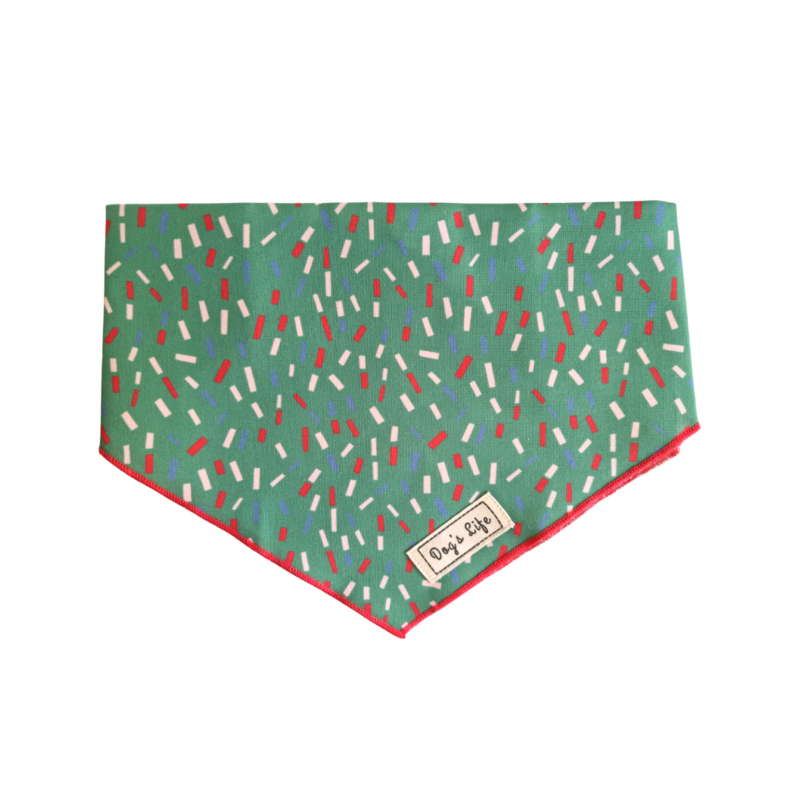 Sprinkles of Life Bandana Green