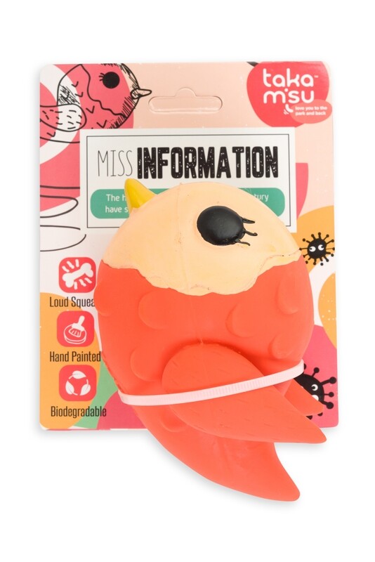 Miss Information Latex Rubber Toy