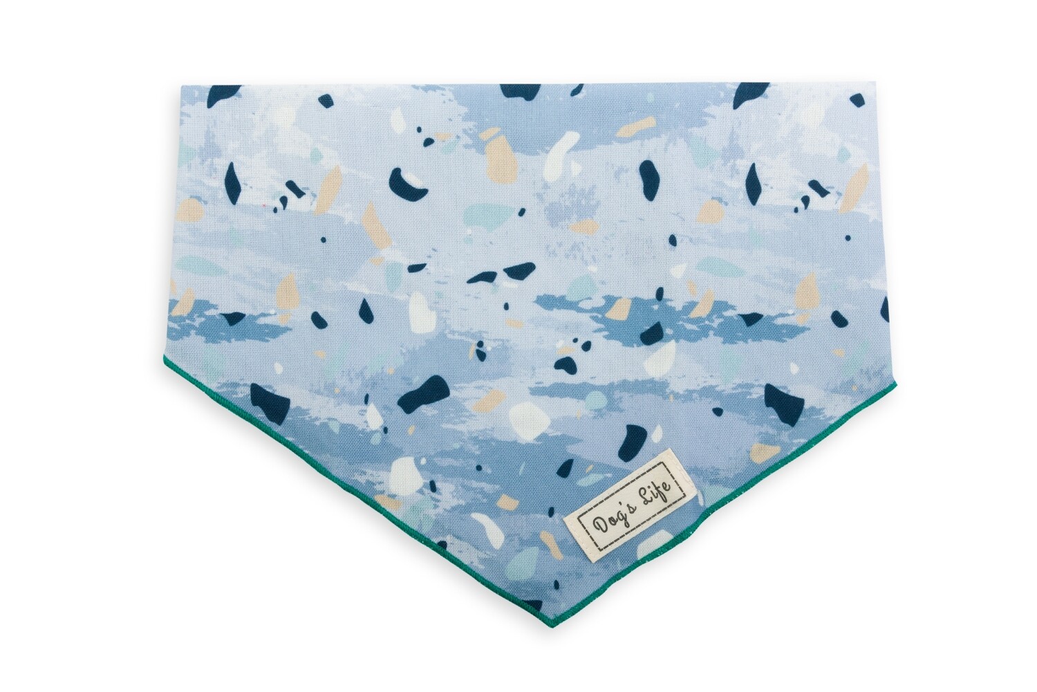 Terrazzo Bandana Blue