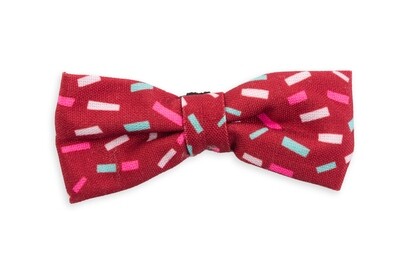 Bow Tie Sprinkles of Life Red