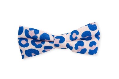 Bow Tie Leopard Spot Pink
