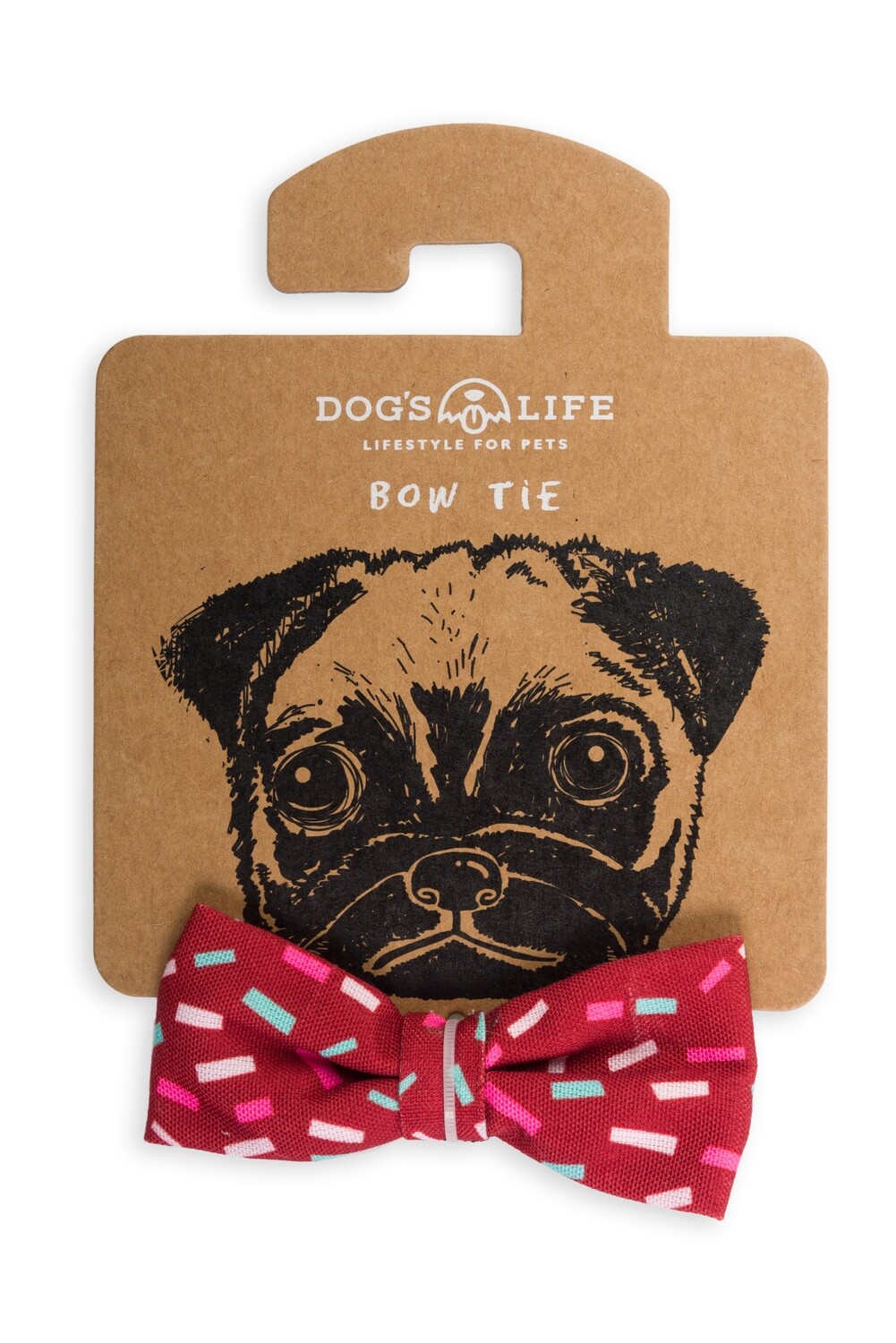 Bow Tie Sprinkles of Life Red