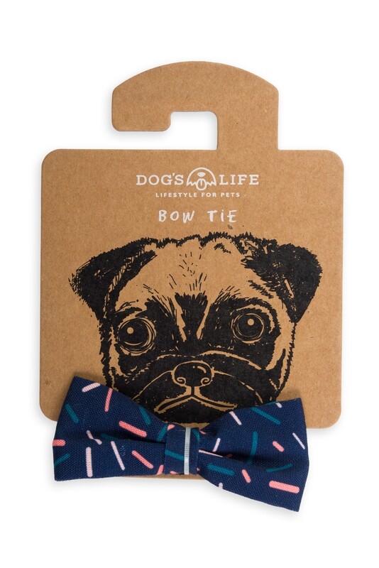 Bow Tie Sprinkles of Life Navy